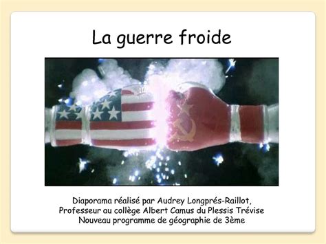 A l'instar de quelques groupes français apparus à l'aube des années 80, guerre froide s'est. Calaméo - HISTOIRE 3M La guerre froide