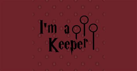 Im A Keeper Harry Potter T Shirt Teepublic