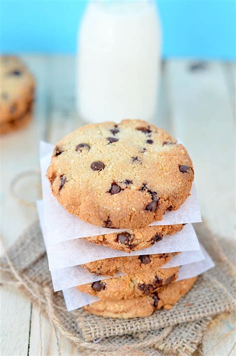 ✯ free shipping above rs. Sugar free chocolate chip cookies | Low Carb, Gluten Free