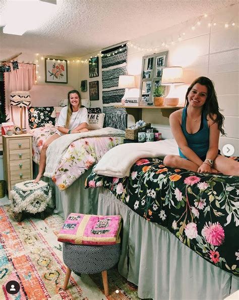 Cute Dorm Rooms Were Obsessing Over Right Now By Sophia Lee Dorm Headboard College Dorm
