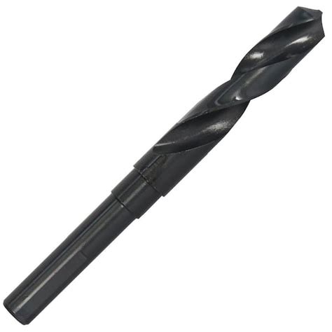 Drill America 34 In High Speed Steel Black Oxide Reduced Shank
