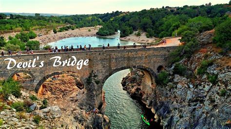 Devils Bridge Hérault Pont Du Diable France Youtube