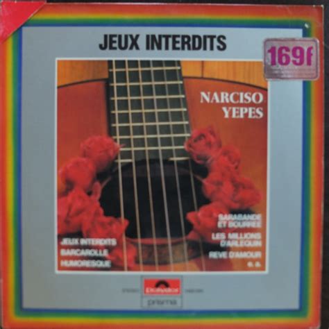 Vinilo Narciso Yepes Jeux Interdits Juegos Prohibidos Cuotas Sin Interés