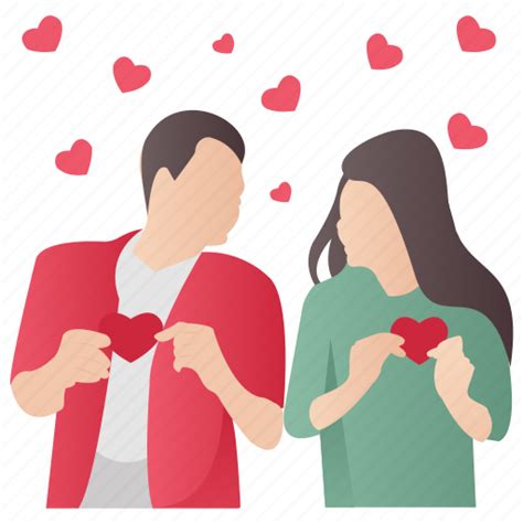 Lovers Romantic Cartoon Png