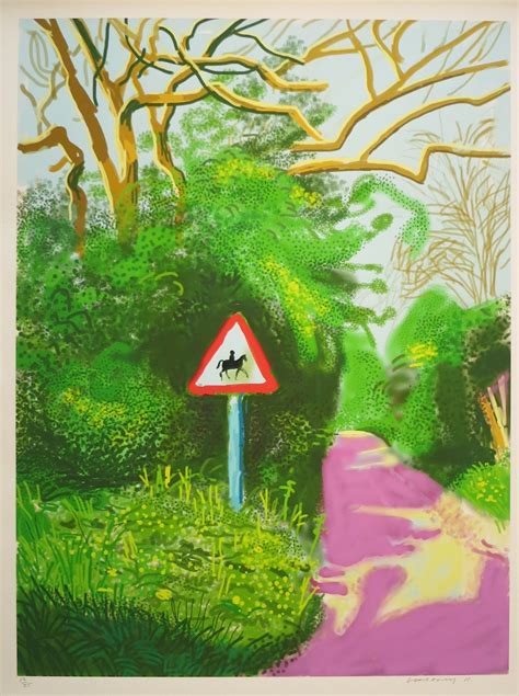 David hockney in the now: David Hockney at Pace Gallery - new york art tours