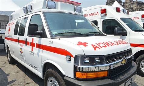 Maybe you would like to learn more about one of these? 102 ambulancias para la Cruz Roja Mexicana