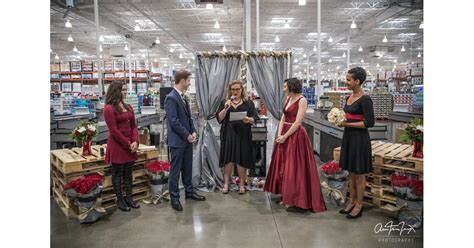 Couple Gets Married At Costco 2018 Popsugar Love And Sex Photo 7