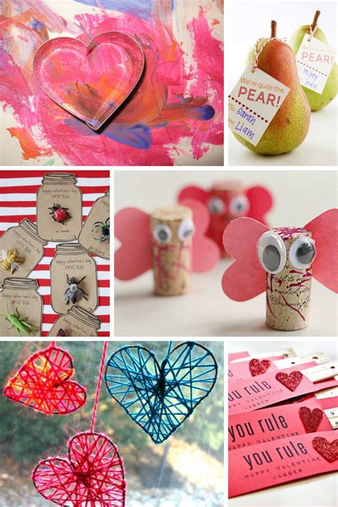 Candy Free Valentines Day Crafts To Make With The Kids