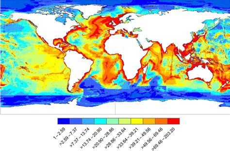 Marine Species Richnessbiodiversity 1991 2010 By Unep Wcmc Map Seas