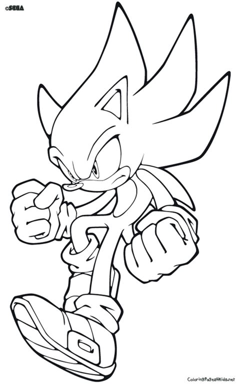 Sonic coloring pages | disney coloring pages for kids | color pages