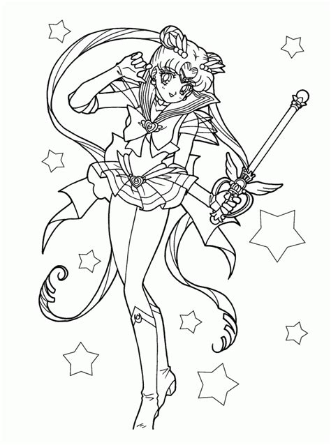 Monsters inc coloring book pages. Dibujos de Sailor Moon para Colorear, pintar e Imprimir Gratis