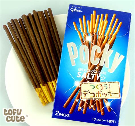 Buy Japanese Pocky Salty Milk Chocolate Biscuit Sticks At Tofu Cute