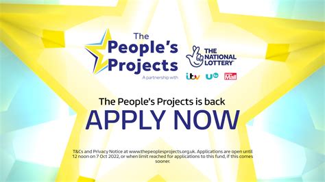 How To Apply For Up To £70000 Through The Peoples Projects To Help