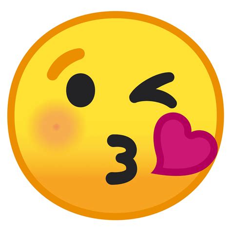 Kissing Smiley Face Clipart