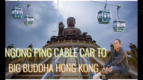 NGONG PING CABLE CAR TO BIG BUDDHA HONG KONG #redtvvlog#cablecar#