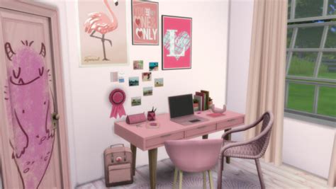 Pink Room From Models Sims 4 • Sims 4 Downloads
