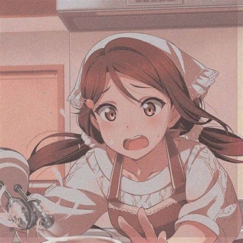 Cute pfp for discord server : Brown Hair Anime Girl Pfp Aesthetic - Anime Wallpaper HD