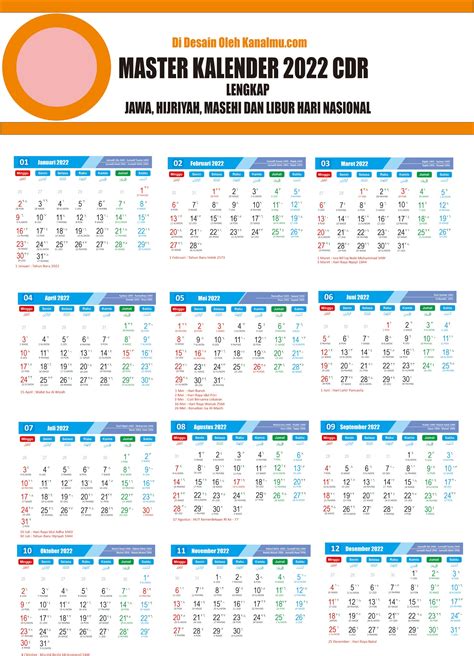 Download Kalender Hijriyah 2022 Lengkap  Dan Pdf Enkosa Com Review