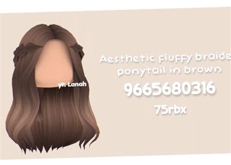 Bloxburg Hair Code Brown Hair Roblox Black Hair Roblox Brown Hair