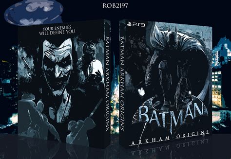 Viewing Full Size Batman Arkham Origins Box Cover