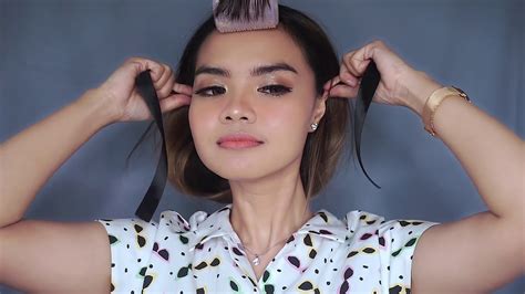 Poni merupakan bagian rambut yang cenderung cepat panjang, jadi. Tutorial Rambut Pendek Tanpa Harus Potong Rambut - YouTube