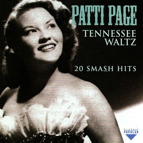 Tennessee Waltz By Patti Page Peaks At 1 In USA 70 Years Ago