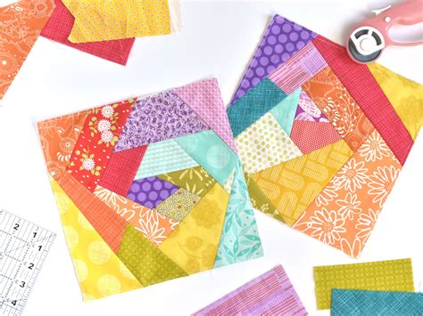Modern Crazy Quilt Tutorial Quilt For Lovers Free Pattern