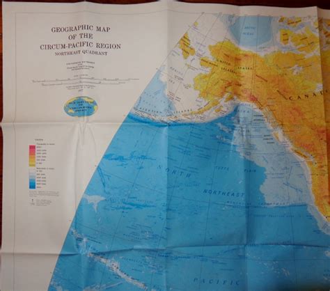 Geographic Map Of The Circum Pacific Region Northeast Quadrant