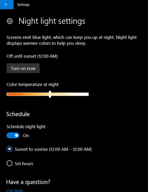 How To Enable Night Light Mode In Windows 10
