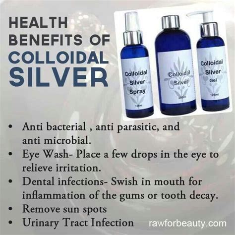 177 Best Health Colloidal Silver It Works Images On Pinterest