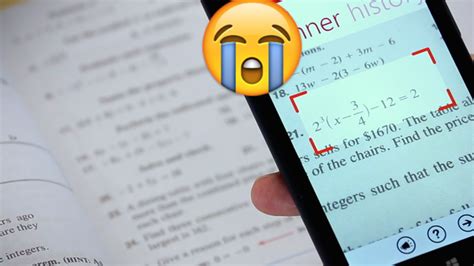 There Is An App That Straight Up Does Your Math Homework