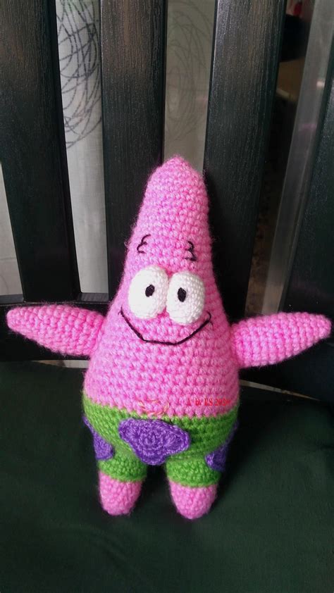 Crochet Pattern patrick Star | Etsy