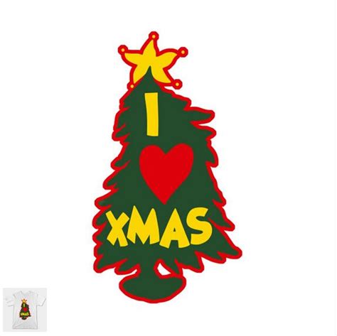 Download Grinch I Love Xmas Sweater Svg - Layered SVG Cut File ...