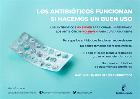 Buen Uso De Los Antibióticos Servicio De Salud De Castilla La Mancha