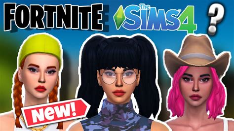 Fortnite In The Sims 4 50 Emotes And Skins Youtube