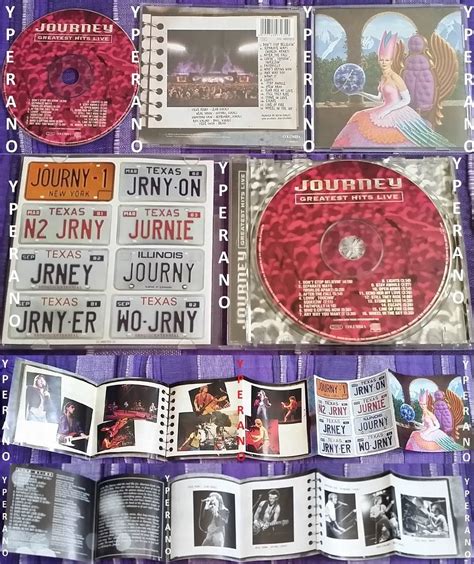 Journey Greatest Hits Live Cd 1998 Recordings From 1981 To 1983 At