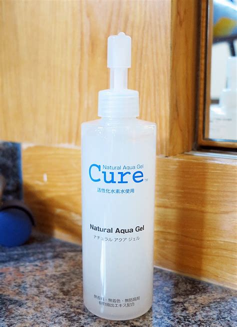 Most popular beauty product in japan | cure natural aqua gel tester and review. RACHELAYS: Review Cure Natural Aqua Gel