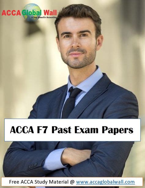 2017 attempt papers will also update soon, for downloading acca p3 past exam papers please click the download link below. ACCA F7 Past Exam Papers | Past exams, Past papers, Past ...