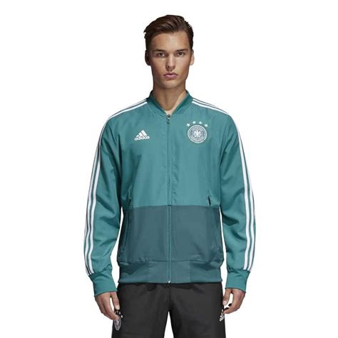 Check us out on instagram: adidas Germany Presentation Jacket Green, Goalinn
