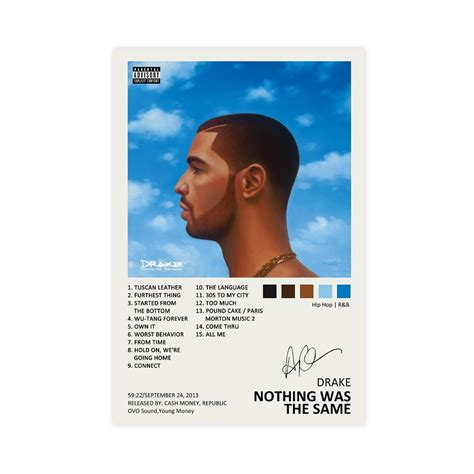 Drake Nothing Was The Same Deluxe Album Cover