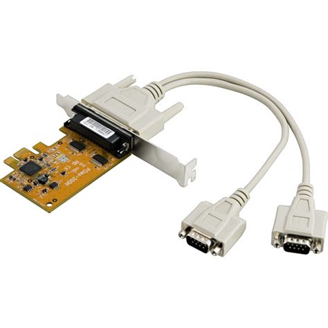 Vscom Pci Express Port Kort Rs Med Bl Ckfiskkabel Seriell I O