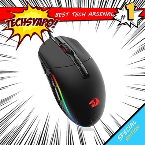 Redragon M719 Invader Wired Optical Gaming Mouse Shopee Philippines