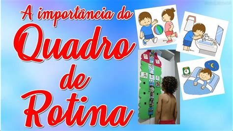 Porquê Usar Um Quadro De Rotina Com Seu Filho Autista Youtube