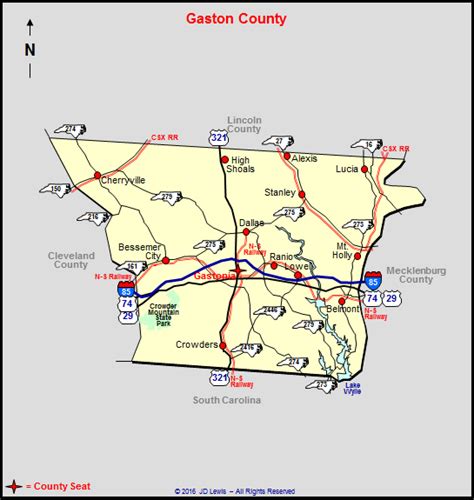 Gaston County North Carolina