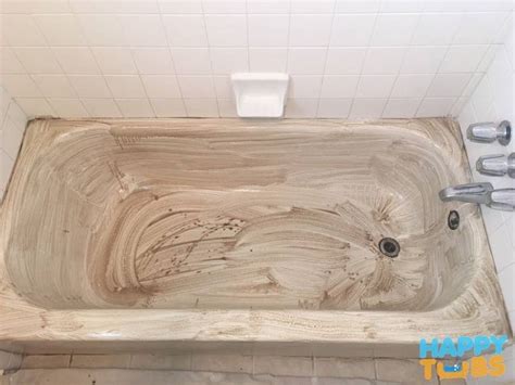 The tub is set on a wooden frame for top support, while the bottom may remain empty. Bathtub Refinishing | Happy Tubs Bathtub Repair and ...