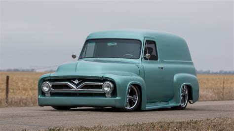 1955 Ford F100 Panel Truck G1101 Indy 2018