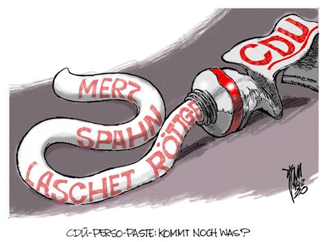 Nach langem hin und her hat er sich durchgesetzt: CDU-Kanzlerkandidat Archives - Janson-Karikatur