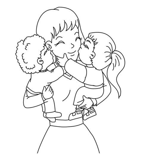 Printable coloring pages for mothers day. Top 20 Free Printable Mother's Day Coloring Pages Online ...