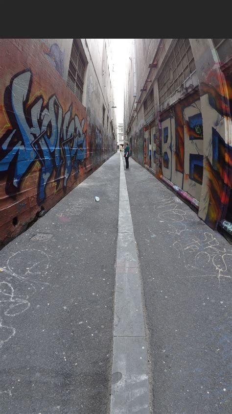 Graffiti In Melbourne Alleyway Artist Unknown Photography By Me
