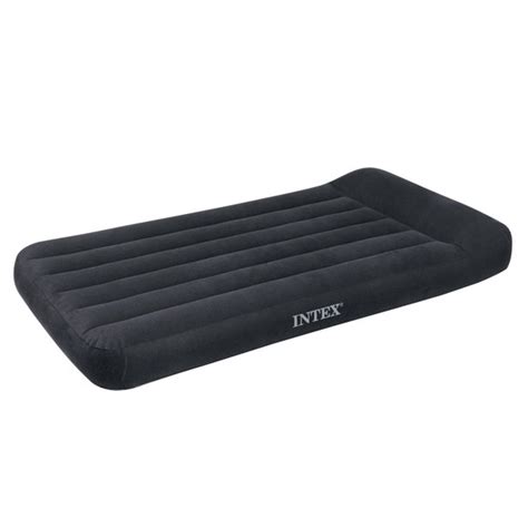 Best air mattress pump may come useful in many occasions, either for camping or just for guests to sleep over. Intex Twin Classic Pillow Rest Air Mattress Bed With Built ...